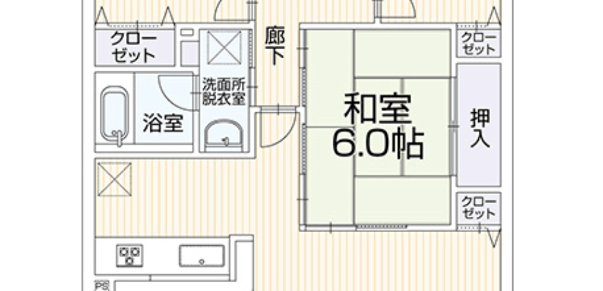 Apartamento à venda em Tsu, Minamigaoka por ¥65,000/mês