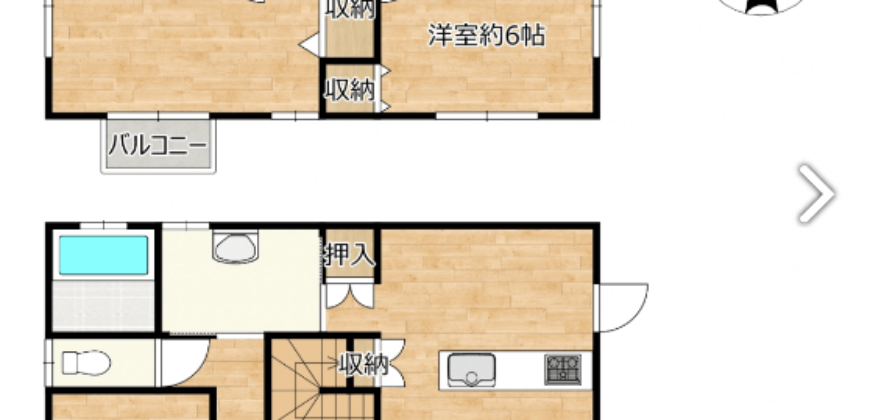 Casa à venda em Tsu, Handa por ¥62,100/mês