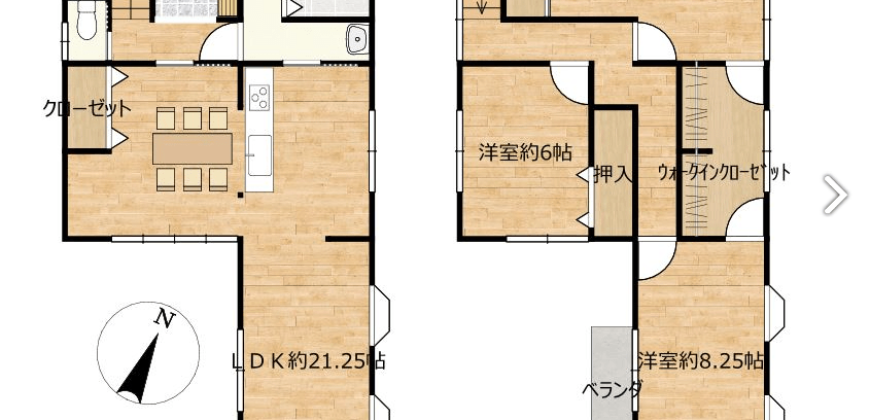 Casa de 5 casas à venda em Kani, Shimizugaoka por ¥33.850/mês