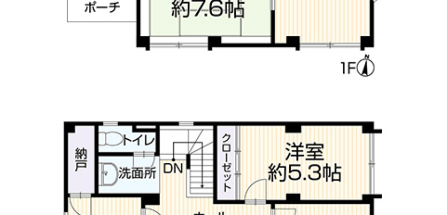 Casa à venda em Komaki, Hikarigaoka por ¥67,800/mês