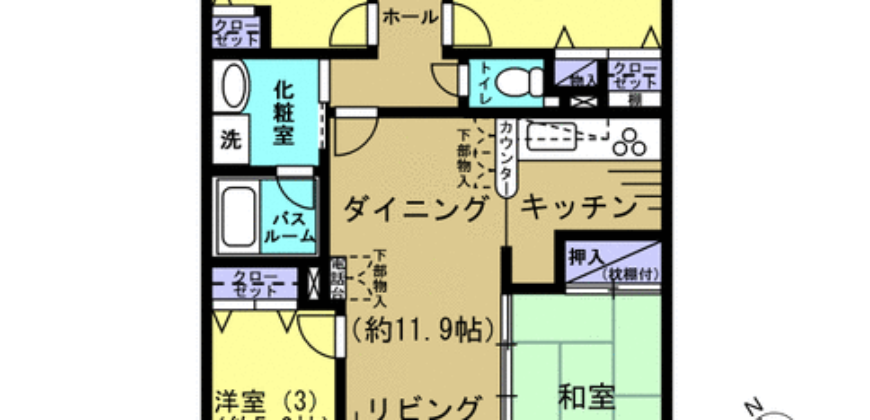 Apartamento à venda em Chiryu, Shinike por ¥70,600/mês