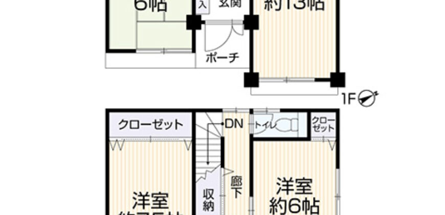 Casa à venda em Nagoya, Nakagawa-ku por ¥48,000/mês