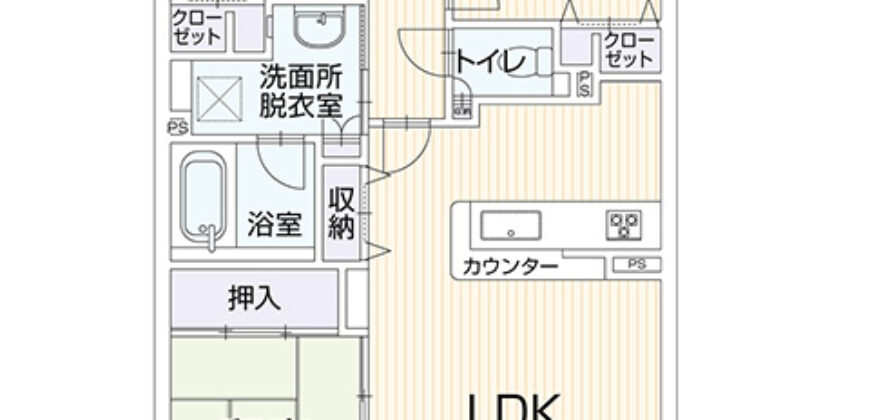 Apartamento à venda em Nisshin, Iwasakidai por ¥60,000/mês