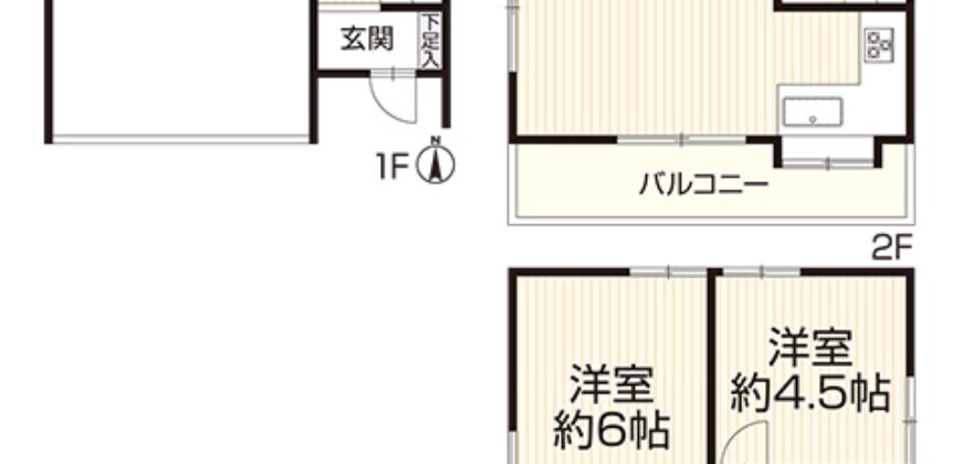 Casa à venda em Nishinomiya-shi, Yumiba-cho por ¥122,000/mês