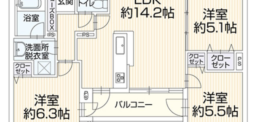 Apartamento à venda em Itami-shi, Teramoto por ¥51,000/mês