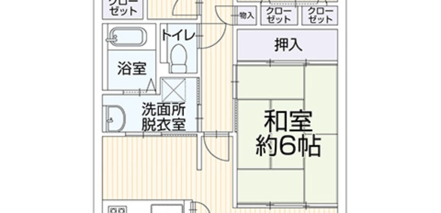 Apartamento à venda em Yasu-shi, Kunobe por ¥71,000/mês