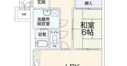 Apartamento à venda em Kyoto-shi, Ukyo-ku por ¥61,000/mês