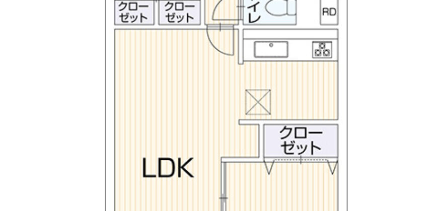 Apartamento à venda em Kyoto-shi, Nakagyo-ku por ¥68,000/mês