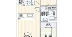 Apartamento à venda em Okayama-shi, Naka-ku por ¥53,000/mês