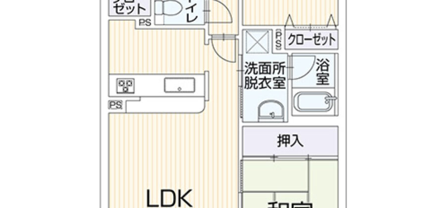 Apartamento à venda em Okayama-shi, Naka-ku por ¥53,000/mês