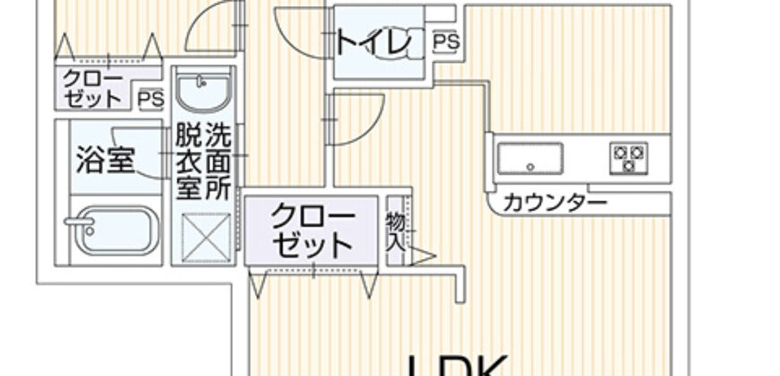 Apartamento à venda em Okayama-shi, Kita-ku por ¥54,000/mês