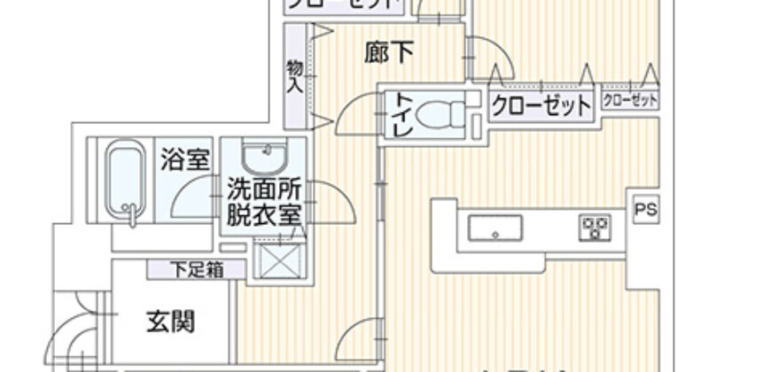 Apartamento à venda em Hiroshima-shi, Higashi-ku por ¥58,000/mês