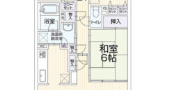 Apartamento à venda em Hiroshima-shi, Nishi-ku por ¥63,000/mês