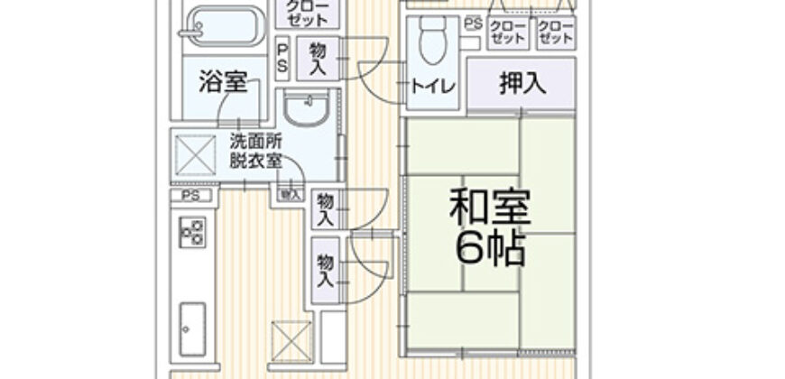 Apartamento à venda em Hiroshima-shi, Nishi-ku por ¥63,000/mês