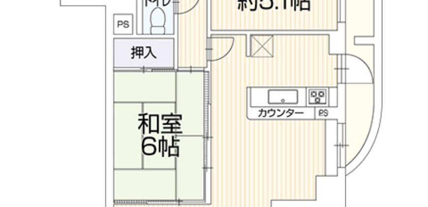 Apartamento à venda em Fukuoka-shi, Nishiku por ¥68,000/mês