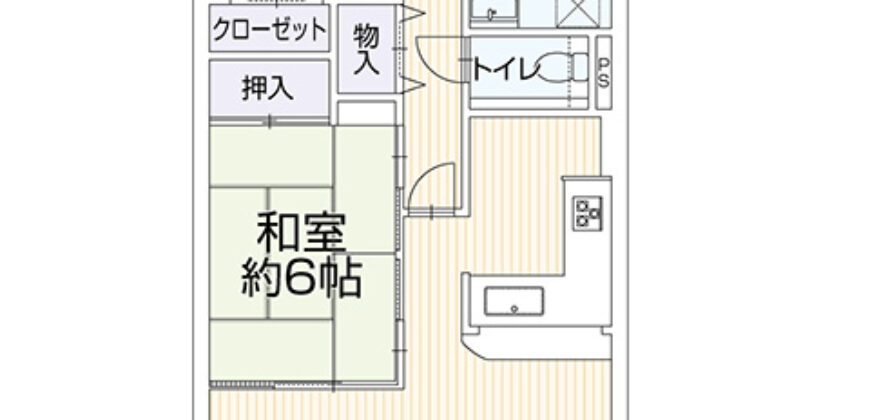 Apartamento à venda em Fukuoka-shi, Higashi-ku por ¥54,000/mês