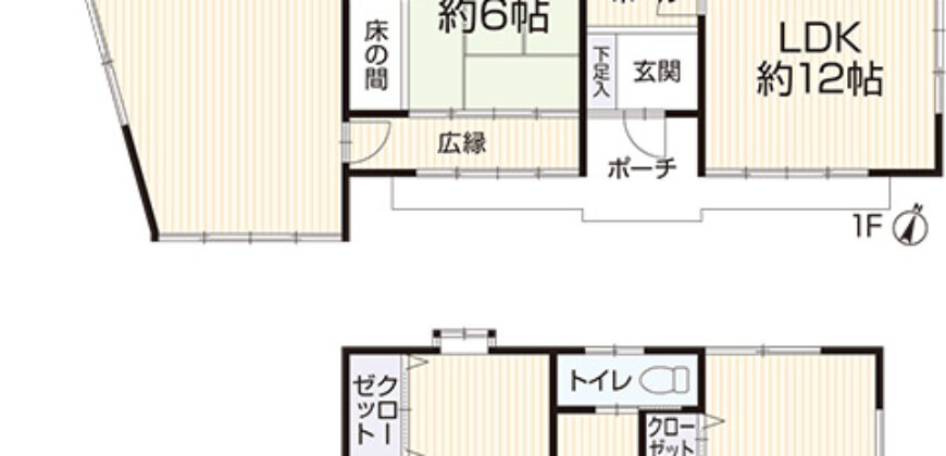 Casa à venda em Toyohashi, Tamehigashi-chō por ¥65,000/mês