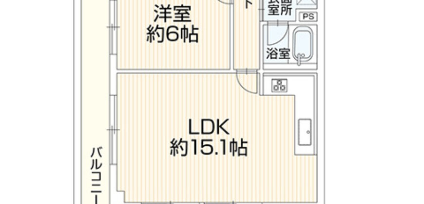 Apartamento à venda em Tokai, Nawa-chō por ¥57,000/mês