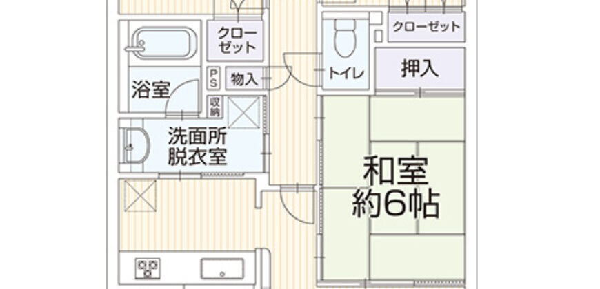 Apartamento à venda em Chita, Yawata por ¥53,000/mês