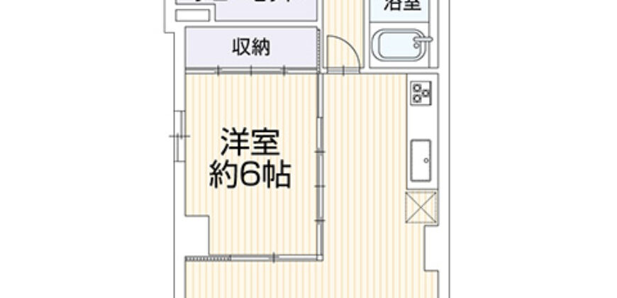 Apartamento à venda em Nagoya, Minami-ku por ¥37,000/mês