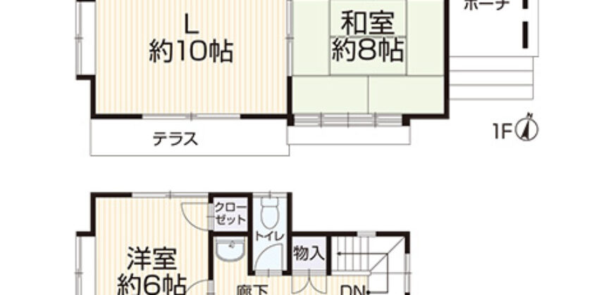 Casa à venda em Yatomi, Gonozumikawahira por ¥34,000/mês