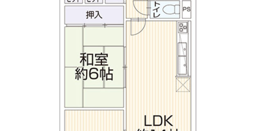 Apartamento à venda em Nara-shi, Gakuenkita por ¥51,000/mês