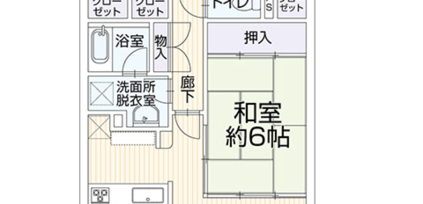 Apartamento à venda em Kasuga-shi, Ichinotani por ¥57,000/mês