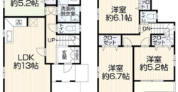 Casa à venda em Saitama-shi, Minuma-ku por ¥70,000/mês