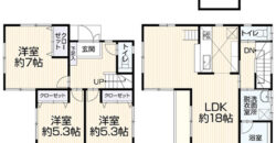 Casa à venda em Koshigaya-shi, Nanazawa-cho por ¥68,000/mês