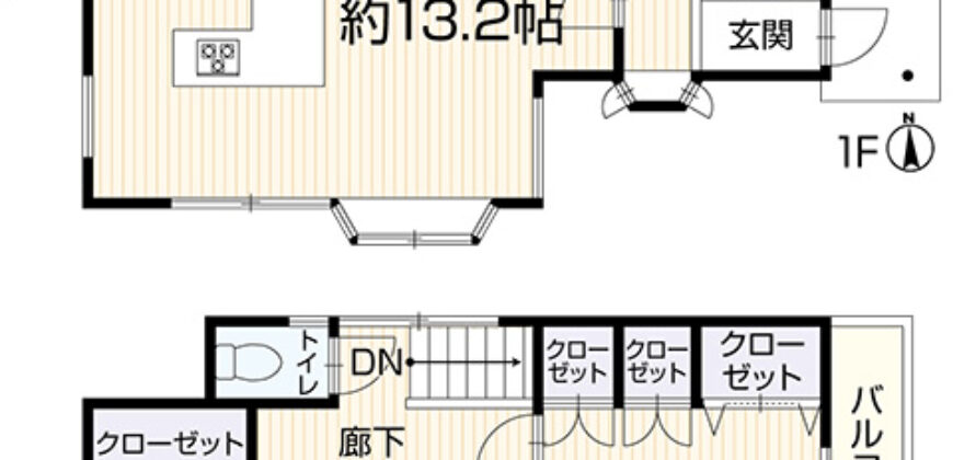 Casa à venda em Matsudo-shi, Koganehara por ¥57,000/mês