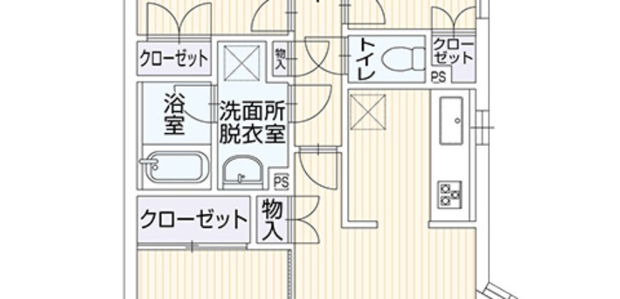 Apartamento à venda em Yokohama, Totsuka por ¥57,000/mês