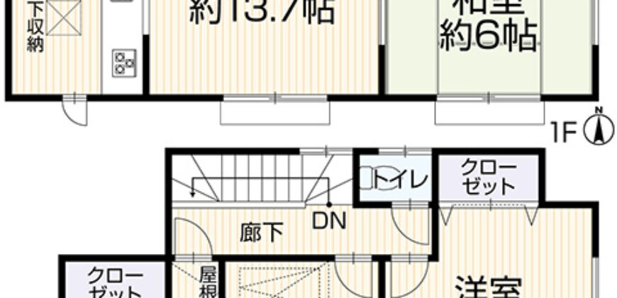 Casa à venda em Sagamihara, Minami por ¥71,000/mês