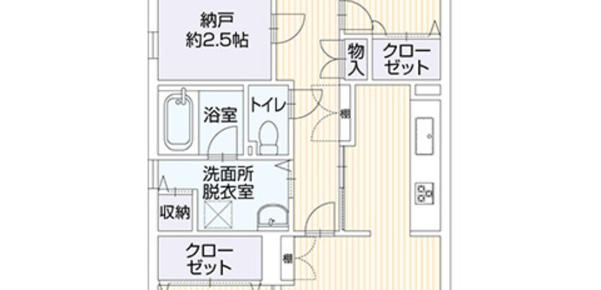 Apartamento à venda em Sagamihara-shi, Chūō-ku por ¥71,000/mês