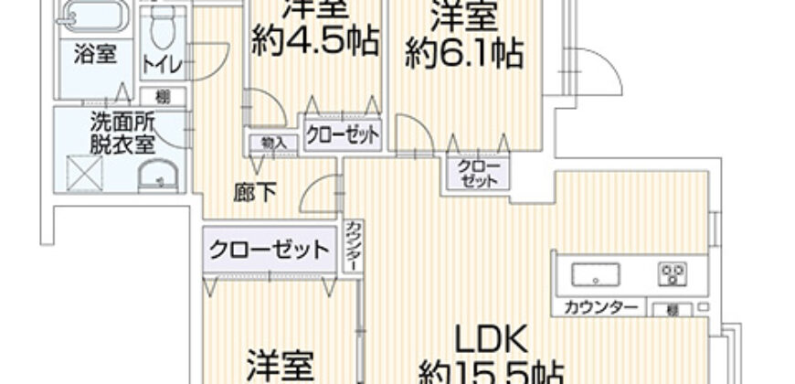 Apartamento à venda em Setagaya, Kyodo por ¥78,000/mês