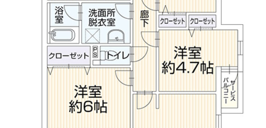 Apartamento à venda em Tagajo, Takasaki por ¥71,000/mês