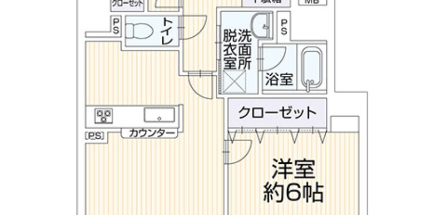 Apartamento à venda em Sapporo, Kiyota, por ¥53,000/mês