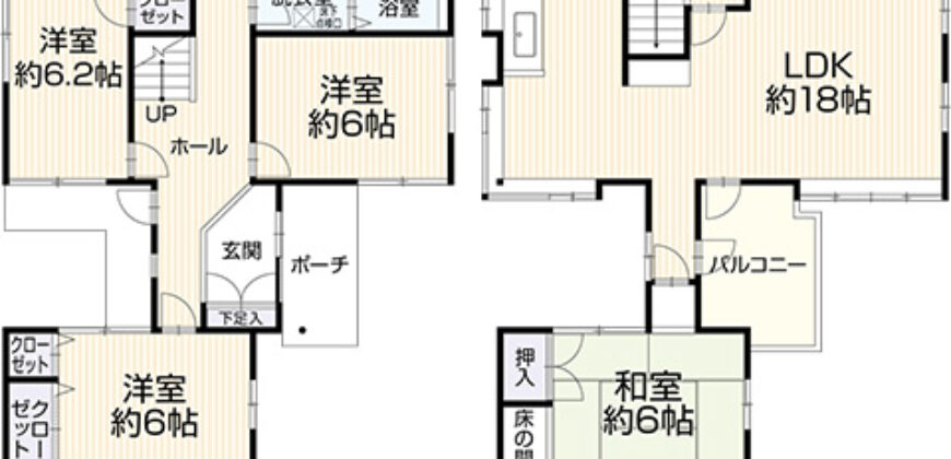 Casa à venda em Koshigaya-shi, Omazano-cho por ¥71,000/mês