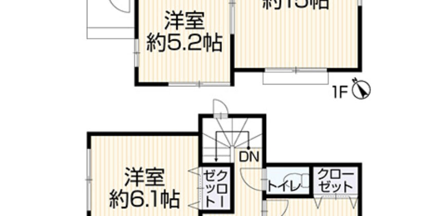 Casa à venda em Koshigaya-shi, Oaza por ¥71,000/mês