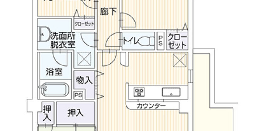 Apartamento à venda em Kawasaki-shi, Miyamae-ku por ¥65,000/mês