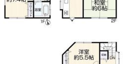 Casa à venda em Setagaya, Okusawa por ¥133,000/mês