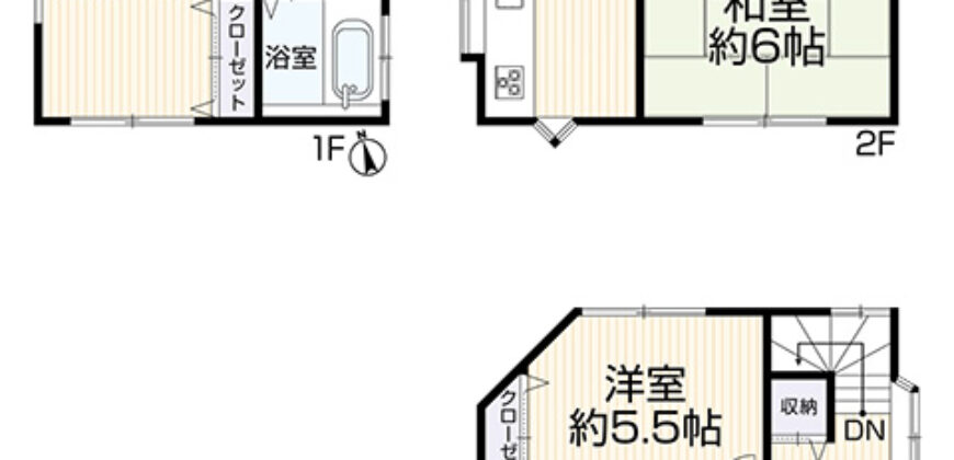 Casa à venda em Setagaya, Okusawa por ¥133,000/mês