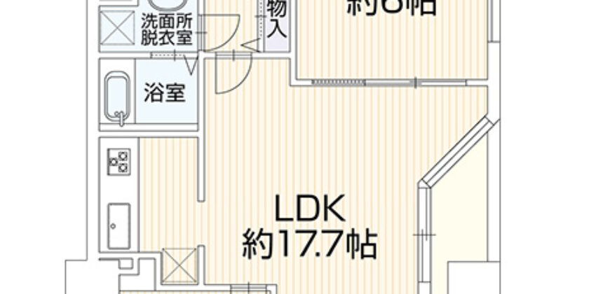 Apartamento à venda em Kita, Akabanedai por ¥80,000/mês