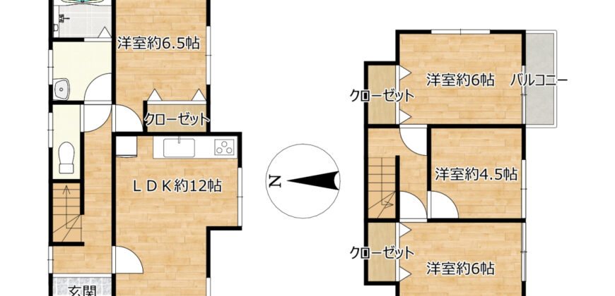 Casa à venda em Kiyoshu, Kasuganodacho por ¥44,000/mês