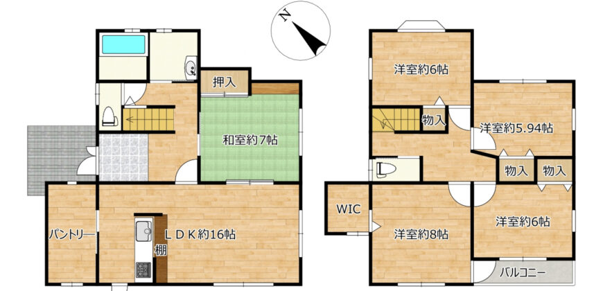 Casa à venda em Toyota, Nishiyashiki por ¥56,000/mês