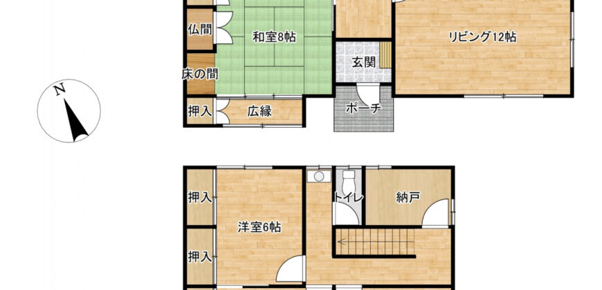 Casa à venda em Nishio, Komabacho por ¥57,000/mês