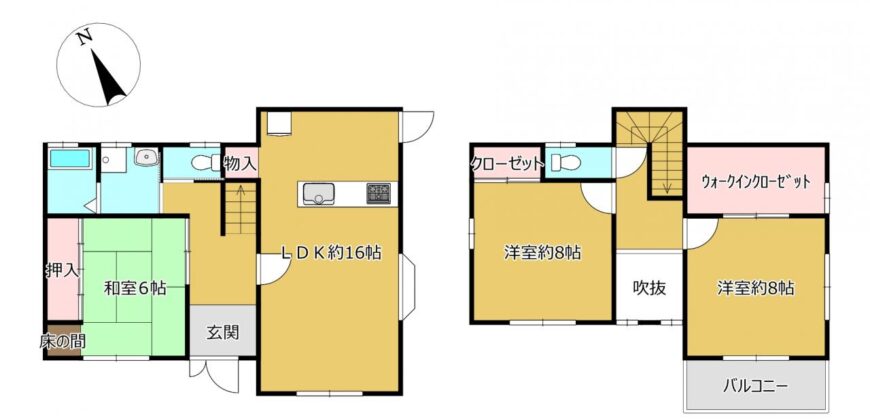 Casa à venda em Nishio, Kusumuracho por ¥63,000/mês