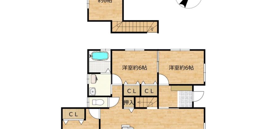 Casa à venda em Tokoname, Anomachi por ¥65,000/mês