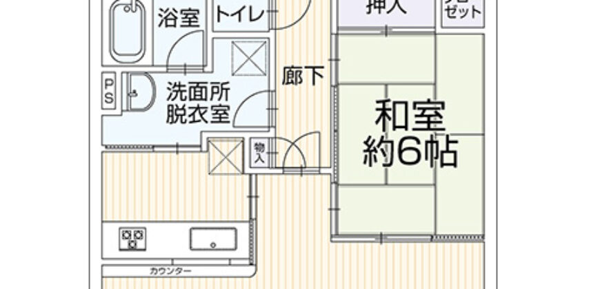 Apartamento à venda em Nagoya, Kita por ¥74,000/mês