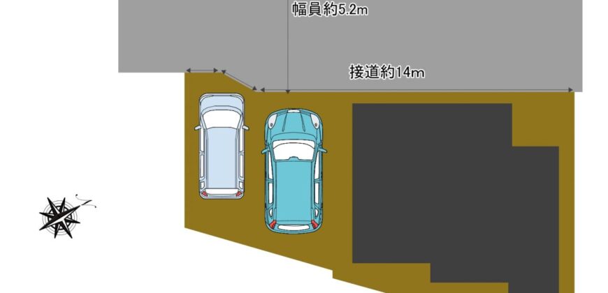 Casa à venda em Okazaki, Fukuokacho por ¥69,000/mês