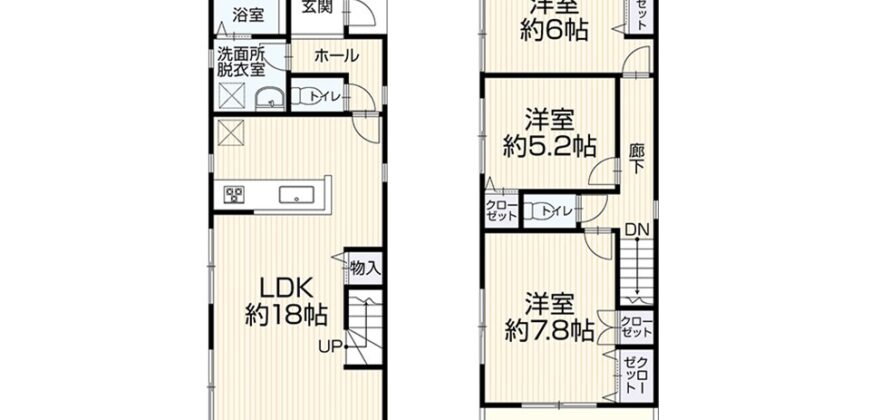 Casa à venda em Nagoya, Nakagawa por ¥85,000/mês